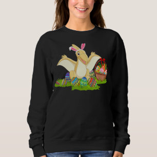 Camiseta Pterodactil Páscoa Caça De Ovo Bunny Pterodactyl E