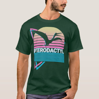Camiseta Pterodactil Pterossaur Dinossaur Retro