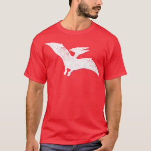 Camiseta Pterodactyl Voando Dinossauro Vintage