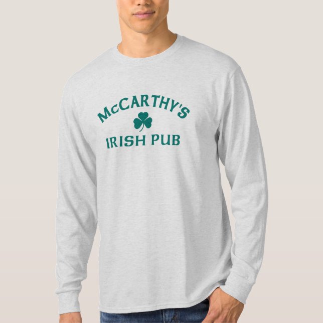 Camiseta Pub Irlandesa de McCarthy (Frente)