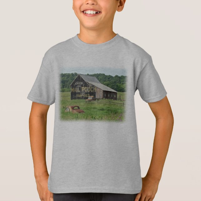 Camiseta Publicidade Antiguamente para Pouch Cigarro (Frente)