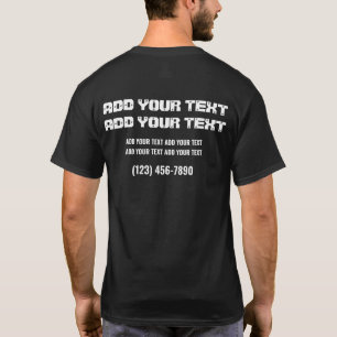 Camiseta Publicidade básica para empresas