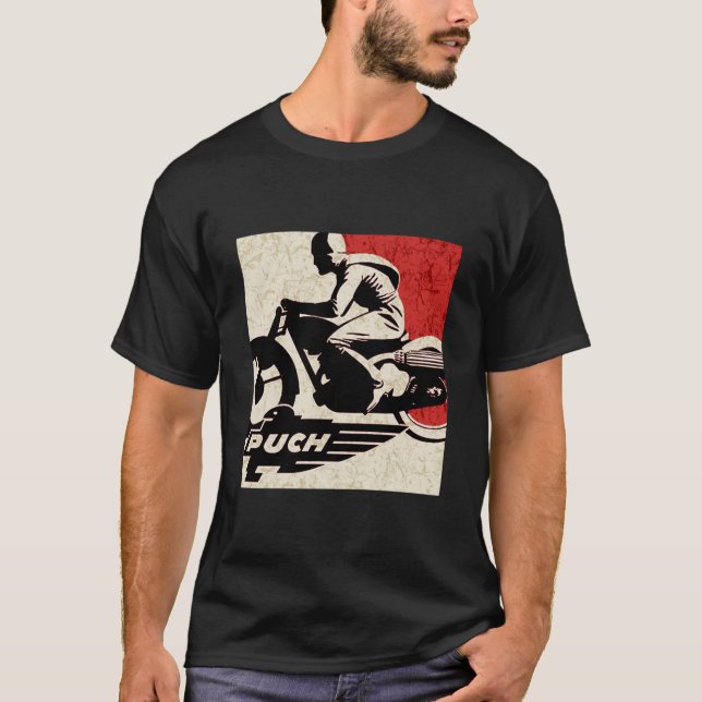 Camiseta Puch motocicletas (Frente)