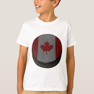Camiseta Puck de Hóquei Canadense