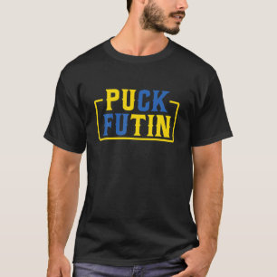 Camiseta Puck Futin Stand Com Ucrânia Tee Puck Futin Stand
