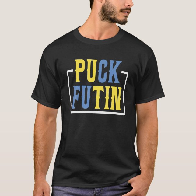 Camiseta Puck Futin Support Ucraniano Lover (Frente)