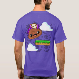 Camiseta Pudding & Cute Skull with Back Print - Happy Jump