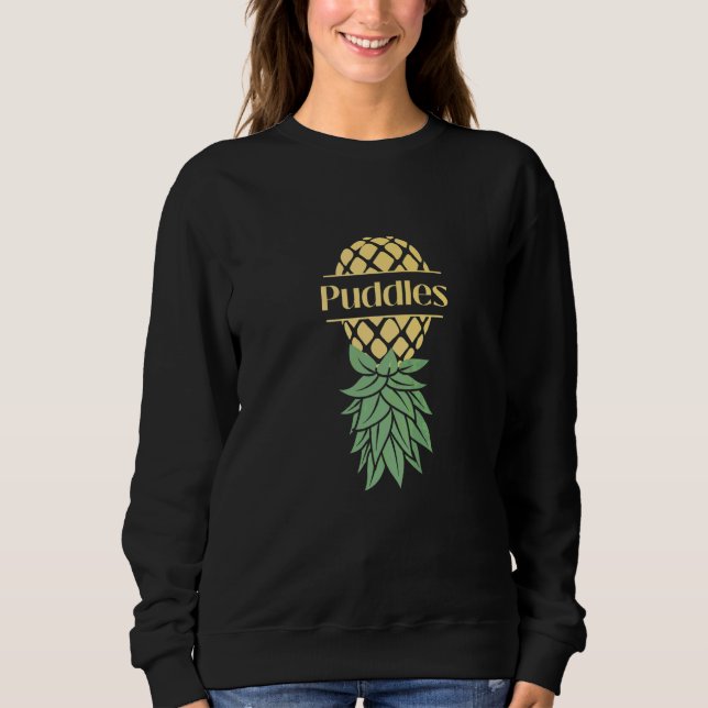 Camiseta Puddles Upside Down Pineapple Swingers (Frente)