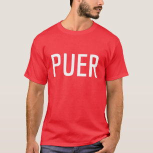 Camiseta PUDER - Porto Rico Três Partes Combo Design Parte