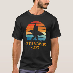 Camiseta Puerto Escondido Mexico Sasquatch Souvenir