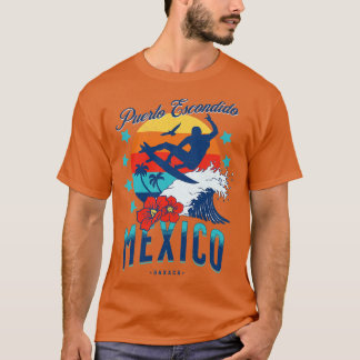 Camiseta Puerto Escondido Oaxaca México Grande Onda