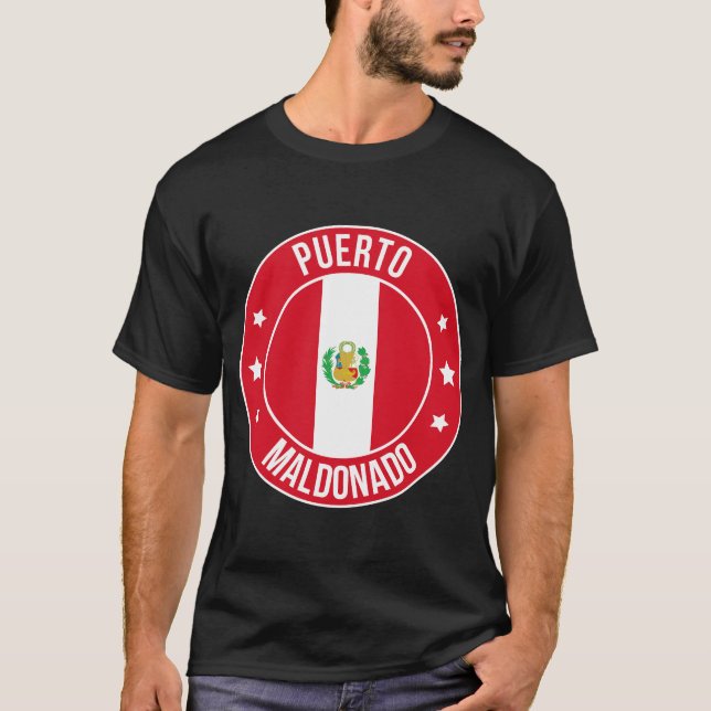 Camiseta Puerto Maldonado, Cidade do Peru (Frente)