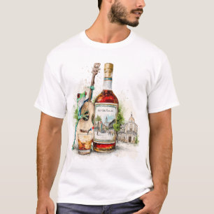 Camiseta Puerto Rican Fiesta: Design de sublimação