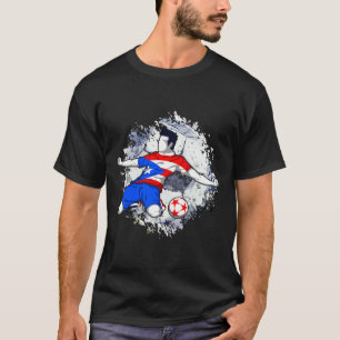 Camiseta Puerto Rico Futebol Bandeira Porto-Riquenha Orgulh