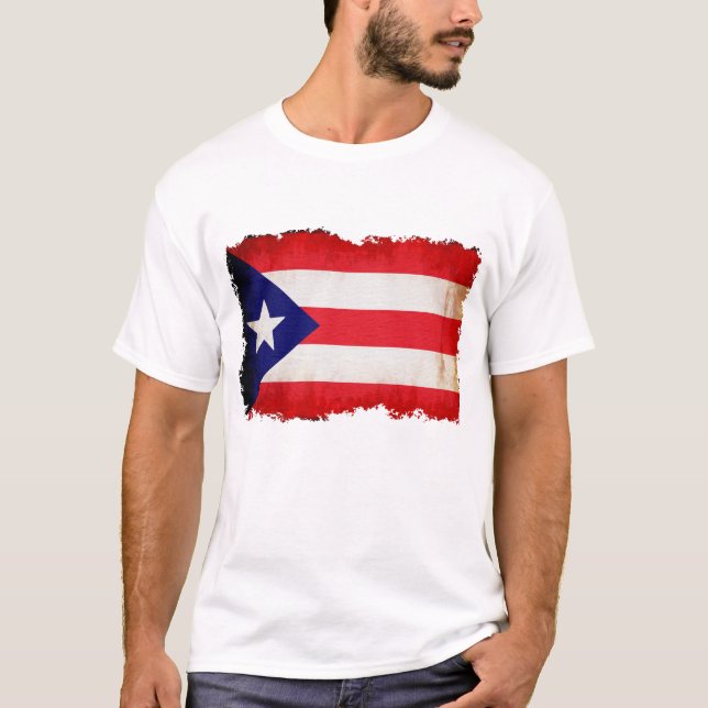 Camiseta Puerto Rico na aflição (Frente)