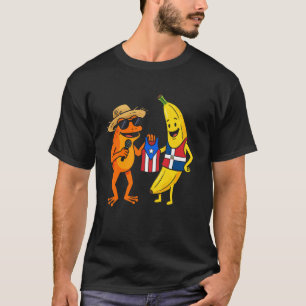 Camiseta Puerto Rico República Dominicana Bandeira Sapo Ban