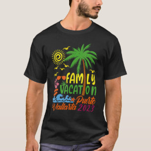 Camiseta Puerto Vallarta Matching Vacation 2023 Mexico Souv