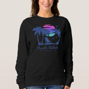 Camiseta Puerto Vallarta Mexico Beach Vacing Retro Vintag