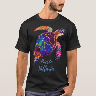Camiseta Puerto Vallarta Mexico Beach Vintage Tribal Sea Tu
