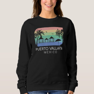 Camiseta Puerto Vallarta Mexico Retro Mexicano Resort Vacat