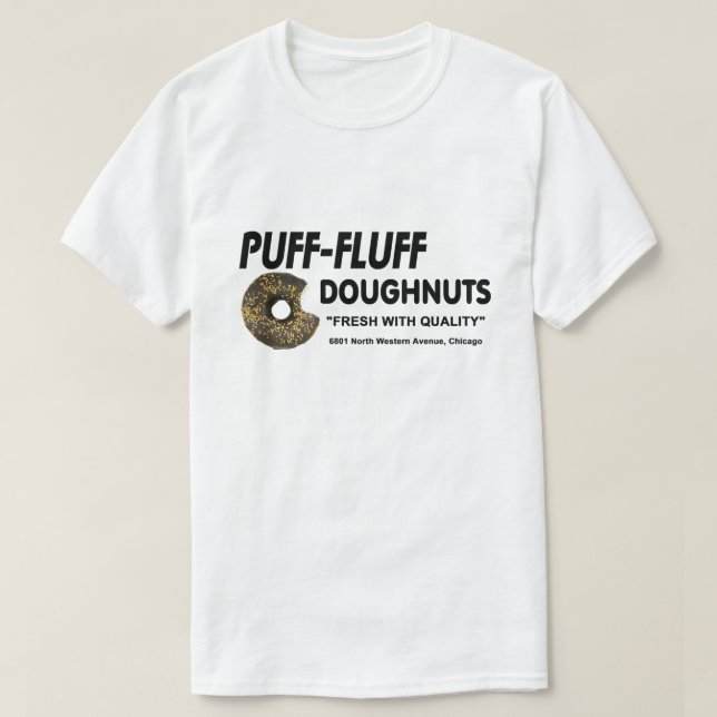 Camiseta Puff Fluff Doughnut (Frente do Design)