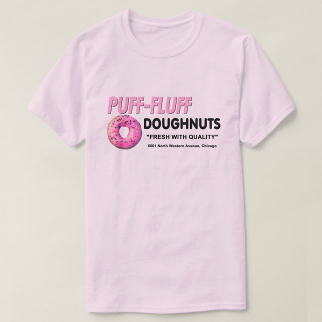 Camiseta Puff Fluff Doughnut (Frente do Design)
