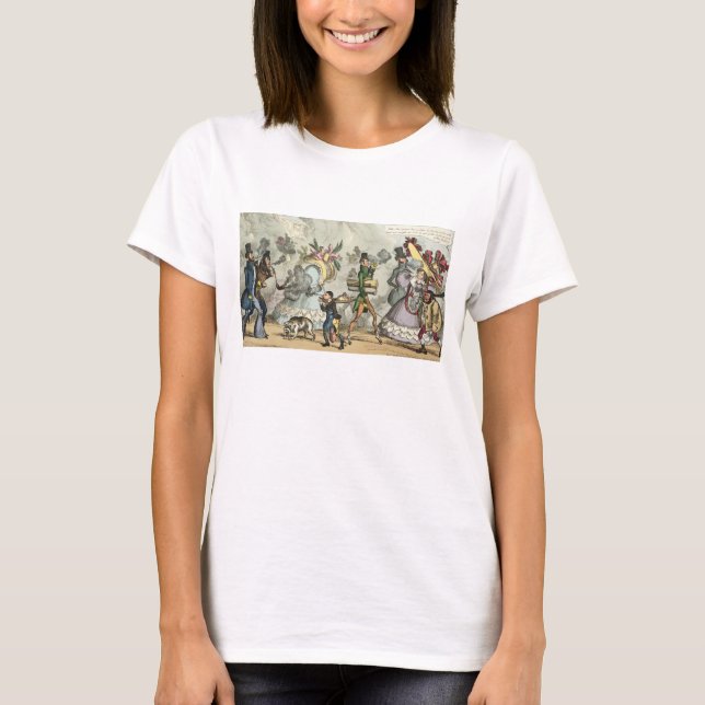Camiseta Puff, Puff, é uma Idade de Puffing, Puff, Puff, P (Frente)
