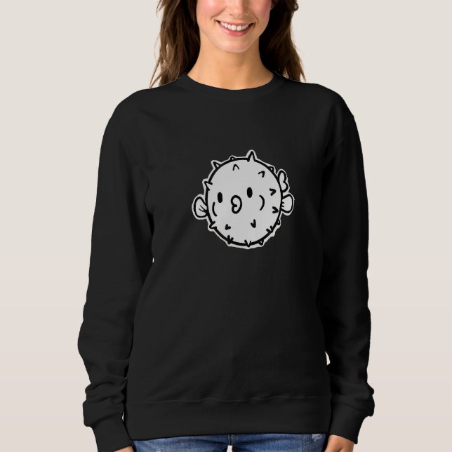 Camiseta Puff Puff Puffer Fish Pufferfish Gráfico (Frente)