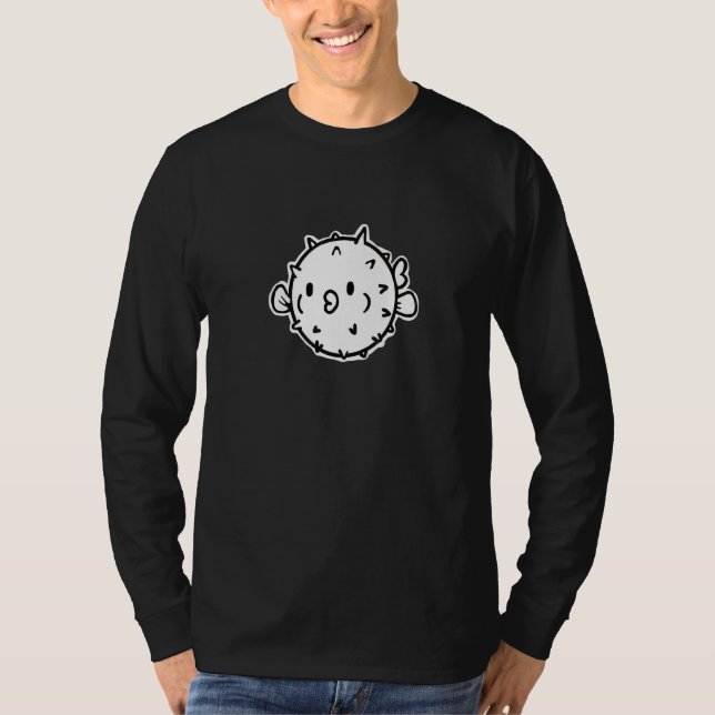 Camiseta Puff Puff Puffer Fish Pufferfish Gráfico (Frente)
