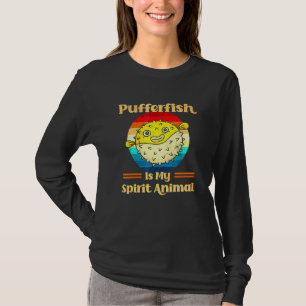 Camiseta Pufferfish É Meu Espírito Design - Puffer Fis