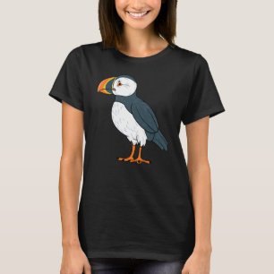 Camiseta Puffin Bird Funny Islândia SeaBird Gift Men W