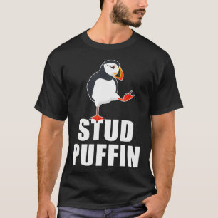 Camiseta Puffin Engraçado Puffin