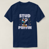 Puffin Maravilhoso Skatista Lindinho Pássaro Engra