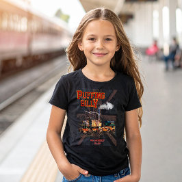 Camiseta Puffing Billy Steam Train Locomotive Inglês