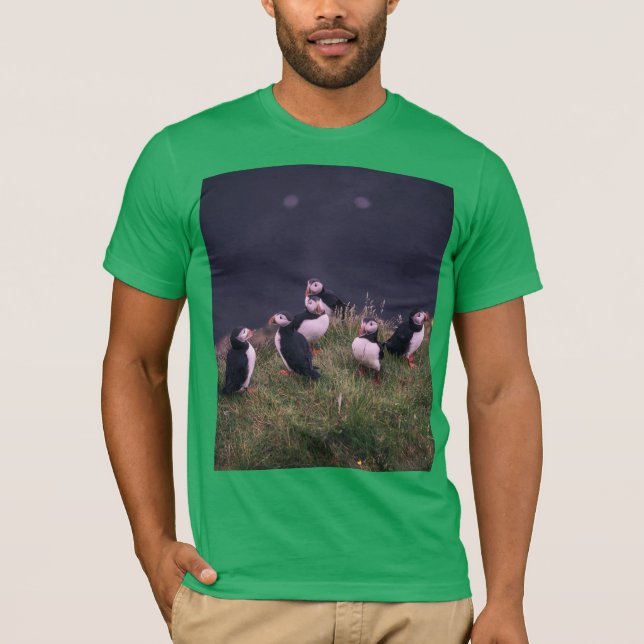 Camiseta Puffins Atlântico (Frente)