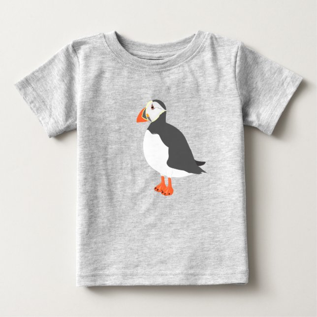 Camiseta Puffins Baby shirt (Frente)