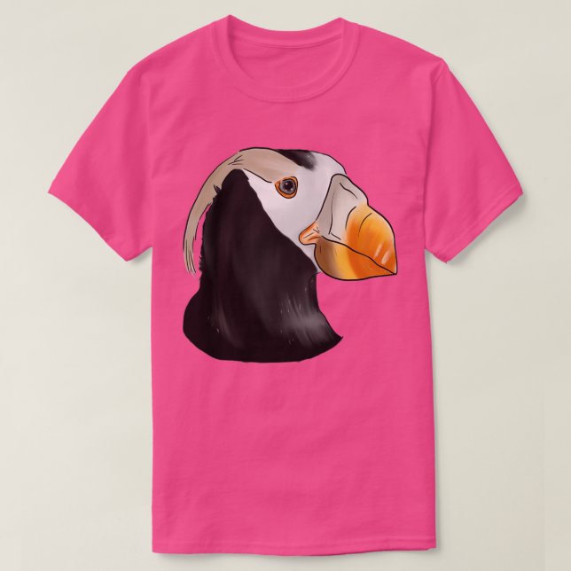 Camiseta Puffins Rock (Frente do Design)