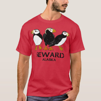 Camiseta Puffins Seward AK