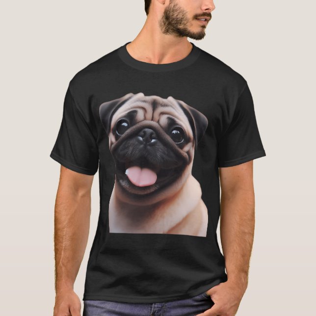 Camiseta Pug (Frente)