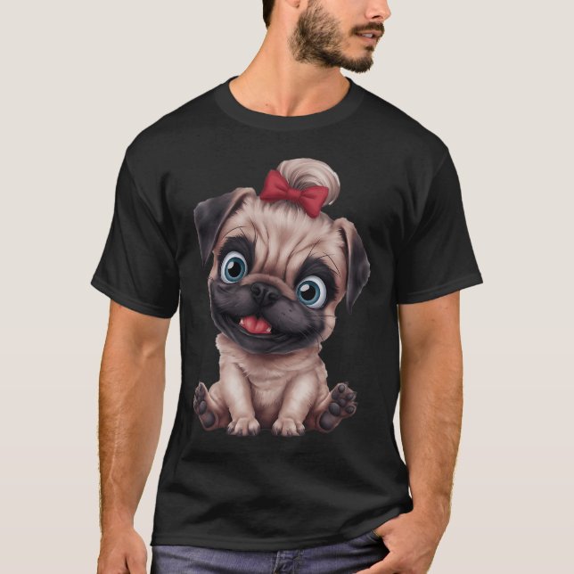 Camiseta pug (Frente)