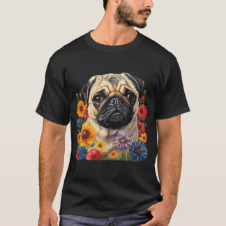 Camiseta pug