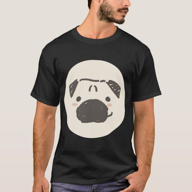 Camiseta Pug (Frente)