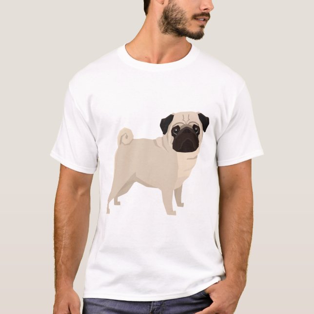 Camiseta Pug (Frente)