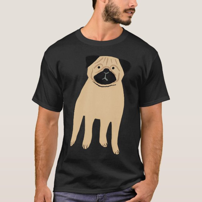 Camiseta Pug (Frente)