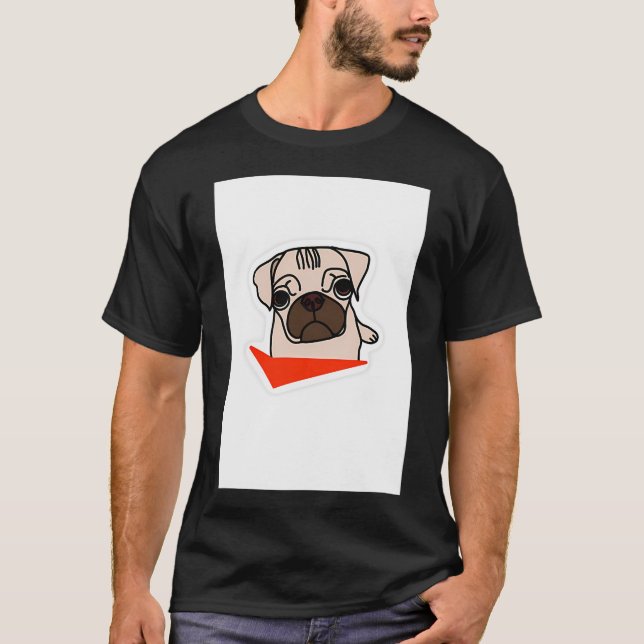 Camiseta Pug (Frente)