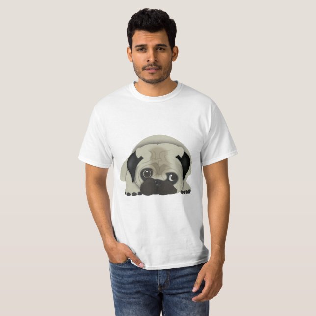 Camiseta Pug (Frente Completa)