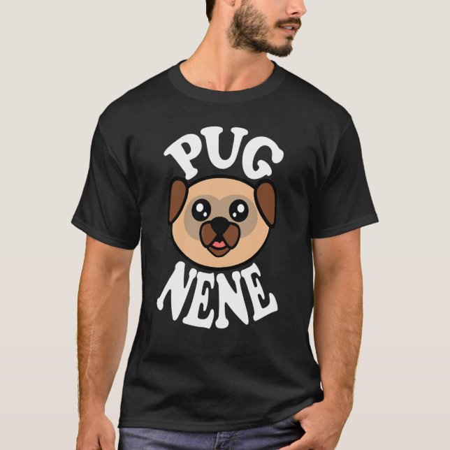 Camiseta Pug Bonito Nene (Frente)