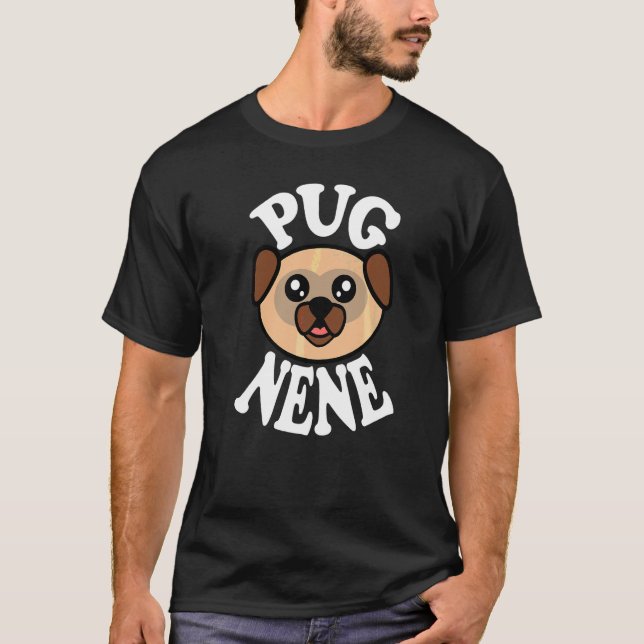 Camiseta Pug Bonito Nene (Frente)