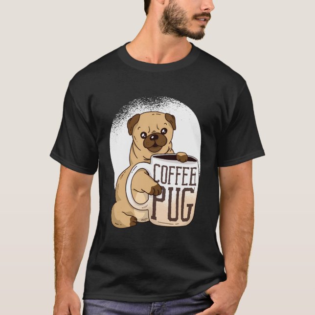 Camiseta Pug Café Suado (Frente)