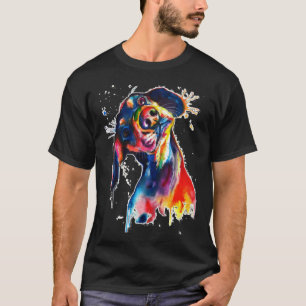 Camiseta Pug Colorful Pugs Art Dog Pet Lover Triblend T-Sh
